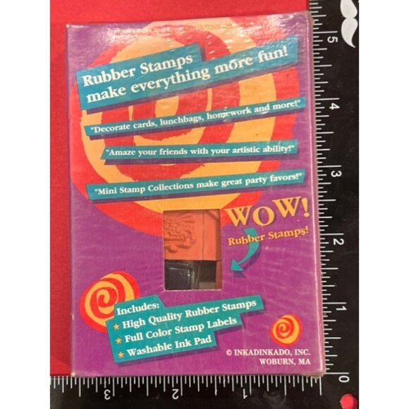 Aircraft Mini Rubber Stamp Collection by Inkadinkado 4530 - Picture 2 of 3